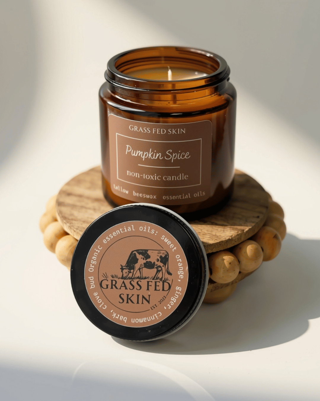 Tallow + Beeswax Candle