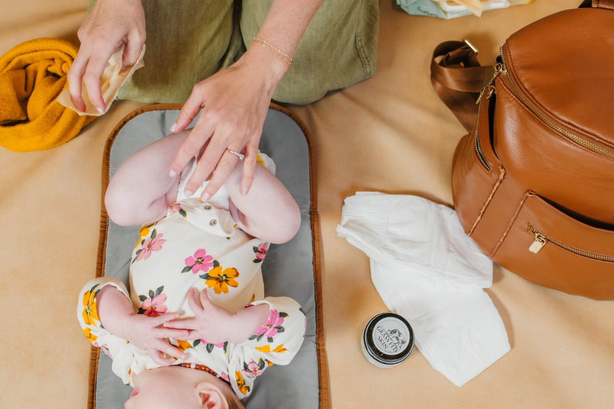 Grass Fed Skins Magnesium Balm application